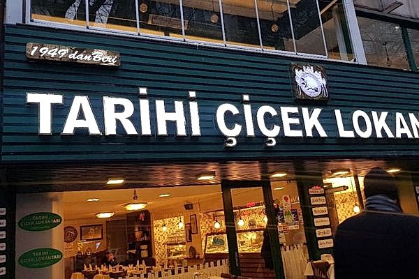 Tarihi Çiçek Lokantası